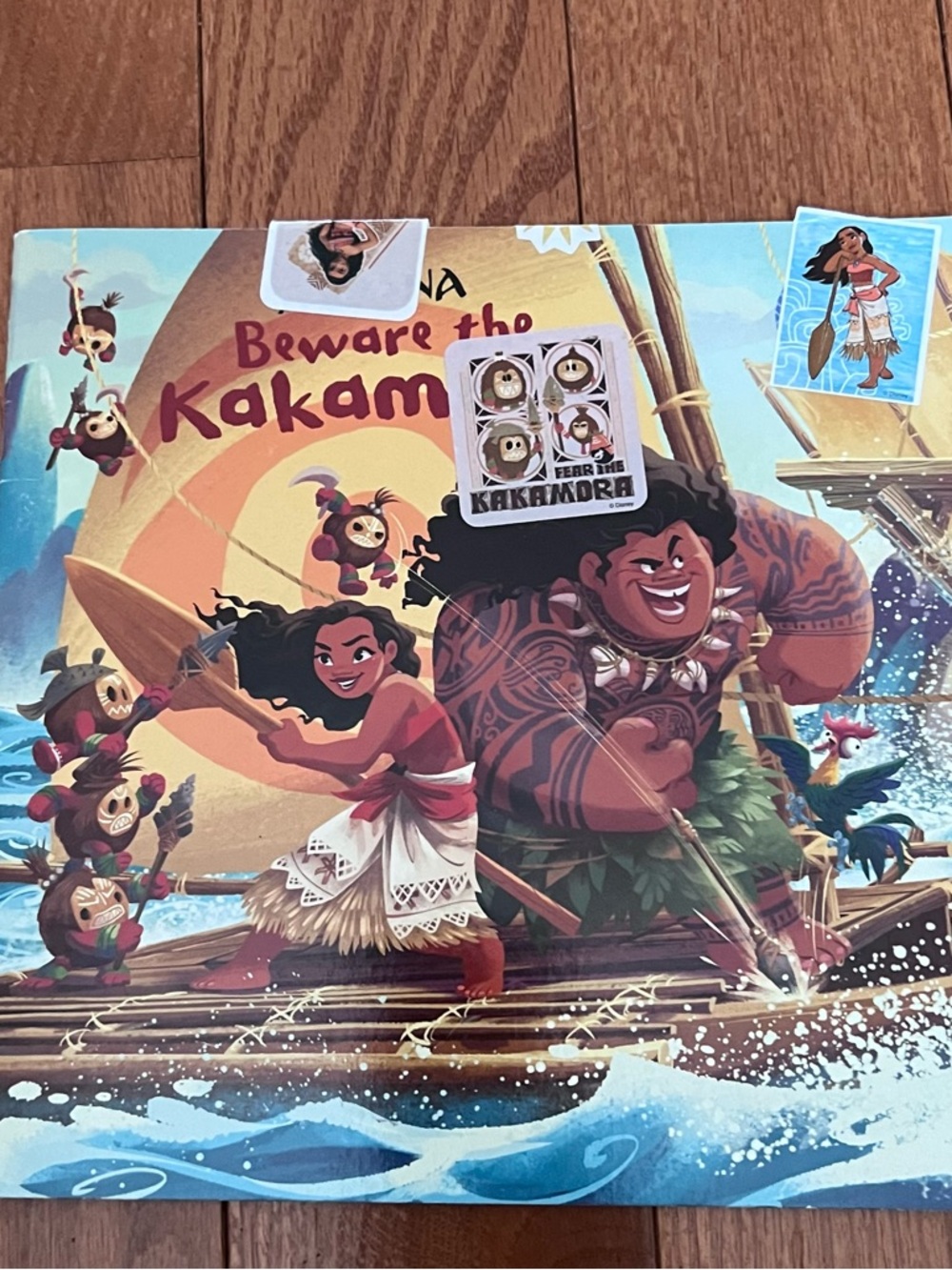 Disney Moana Beware the Kakamora by BILL SCOLLON children Book